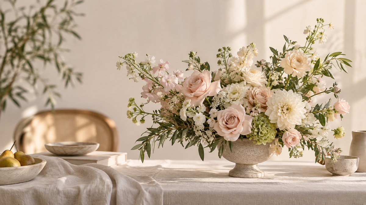 Custom floral arrangement